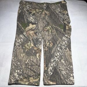 Cabela's Hunting Pants Mens 48 Regular Fleece Tree Camo Lined‎ Outdoor